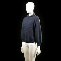 Monkl - sweater - Navy - (Storlek: S)