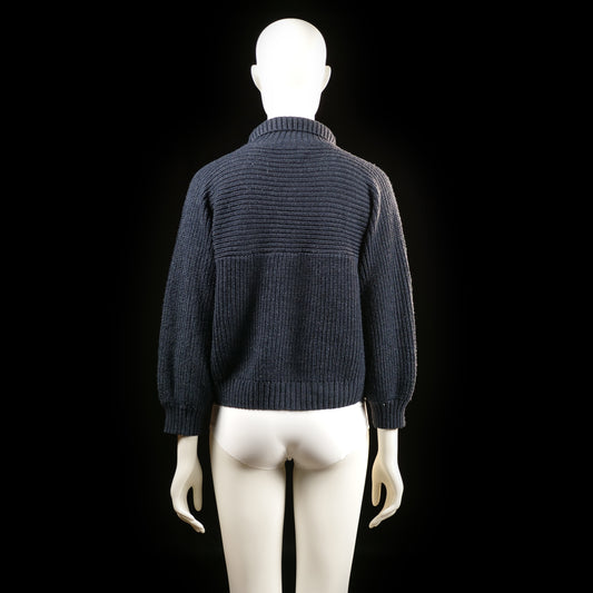 Monkl - sweater - Navy - (Storlek: S)