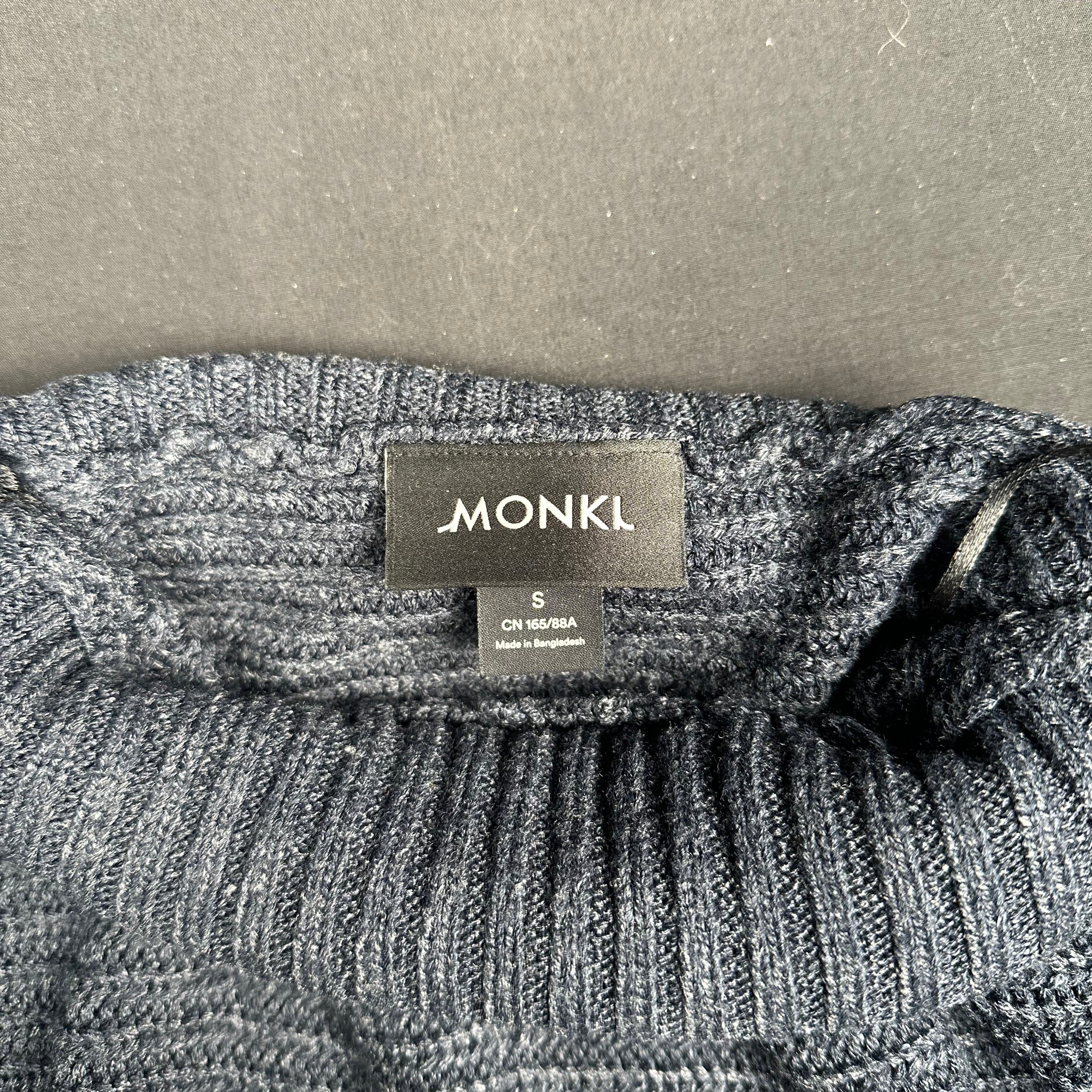 Monkl - sweater - Navy - (Storlek: S)