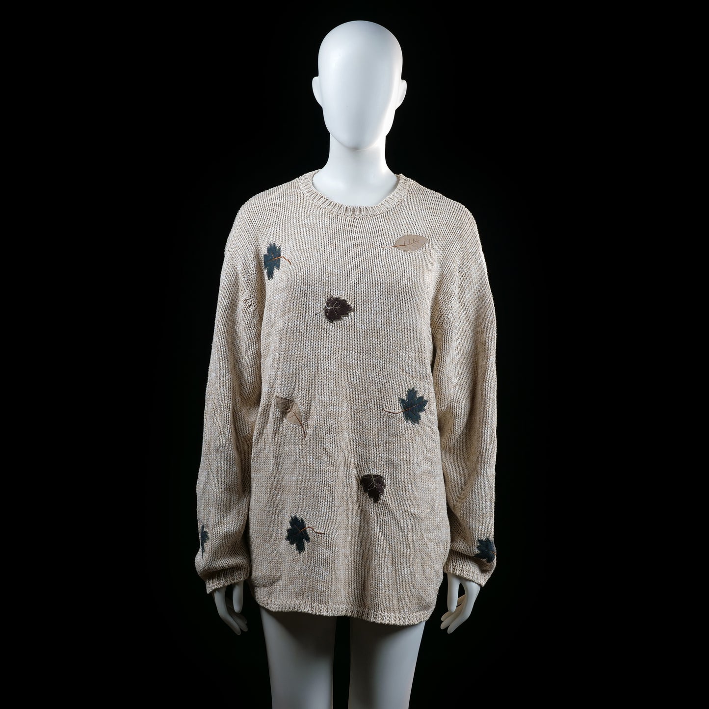 Signature - sweater - Beige - (Storlek: L)
