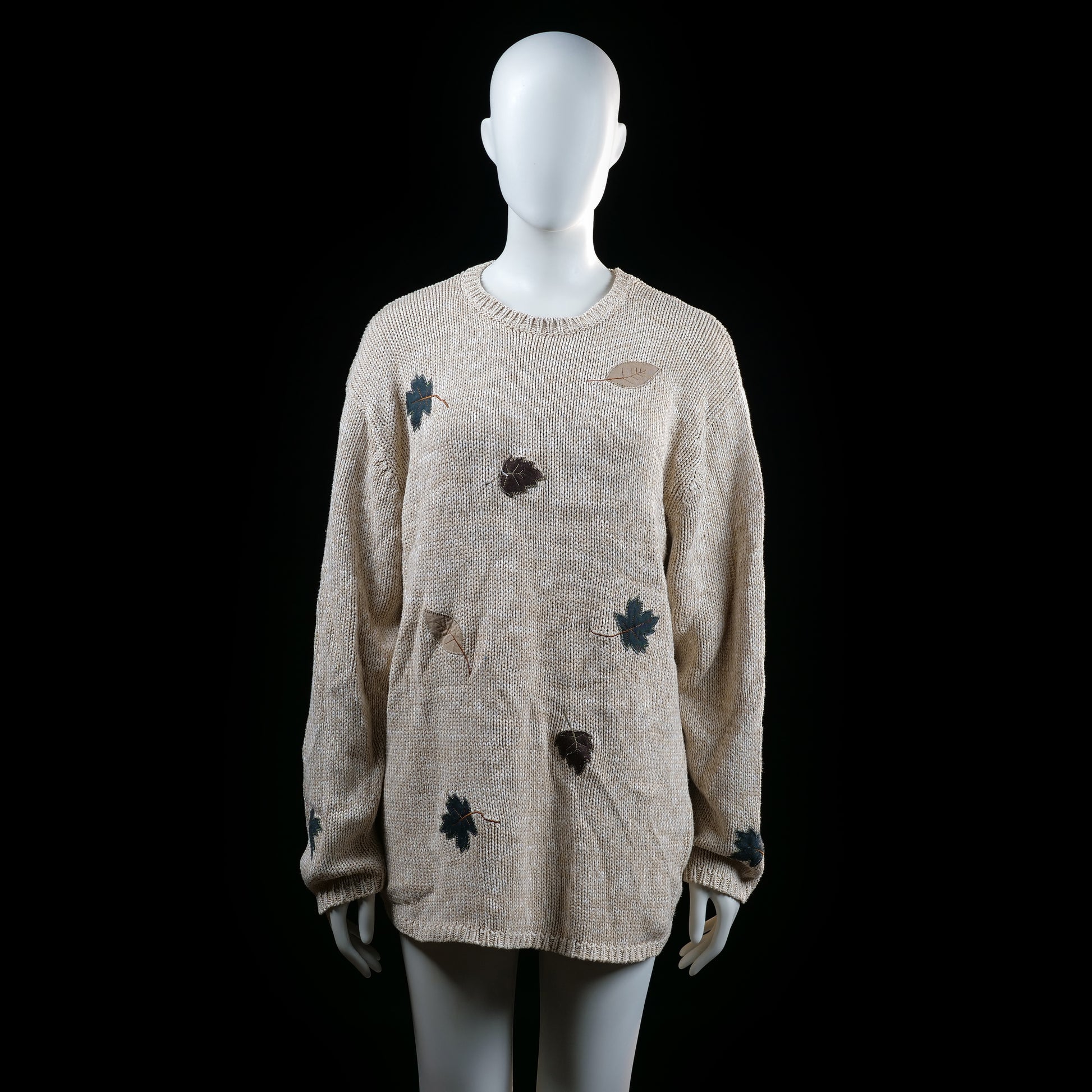 Signature - sweater - Beige - (Storlek: L)