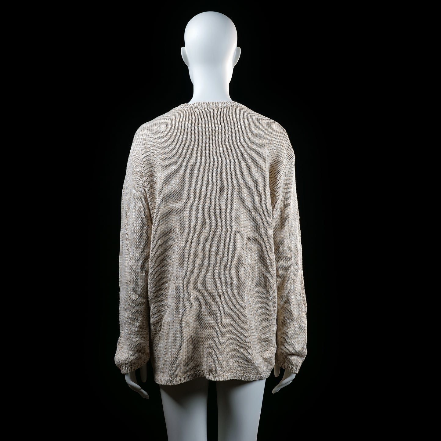 Signature - sweater - Beige - (Storlek: L)