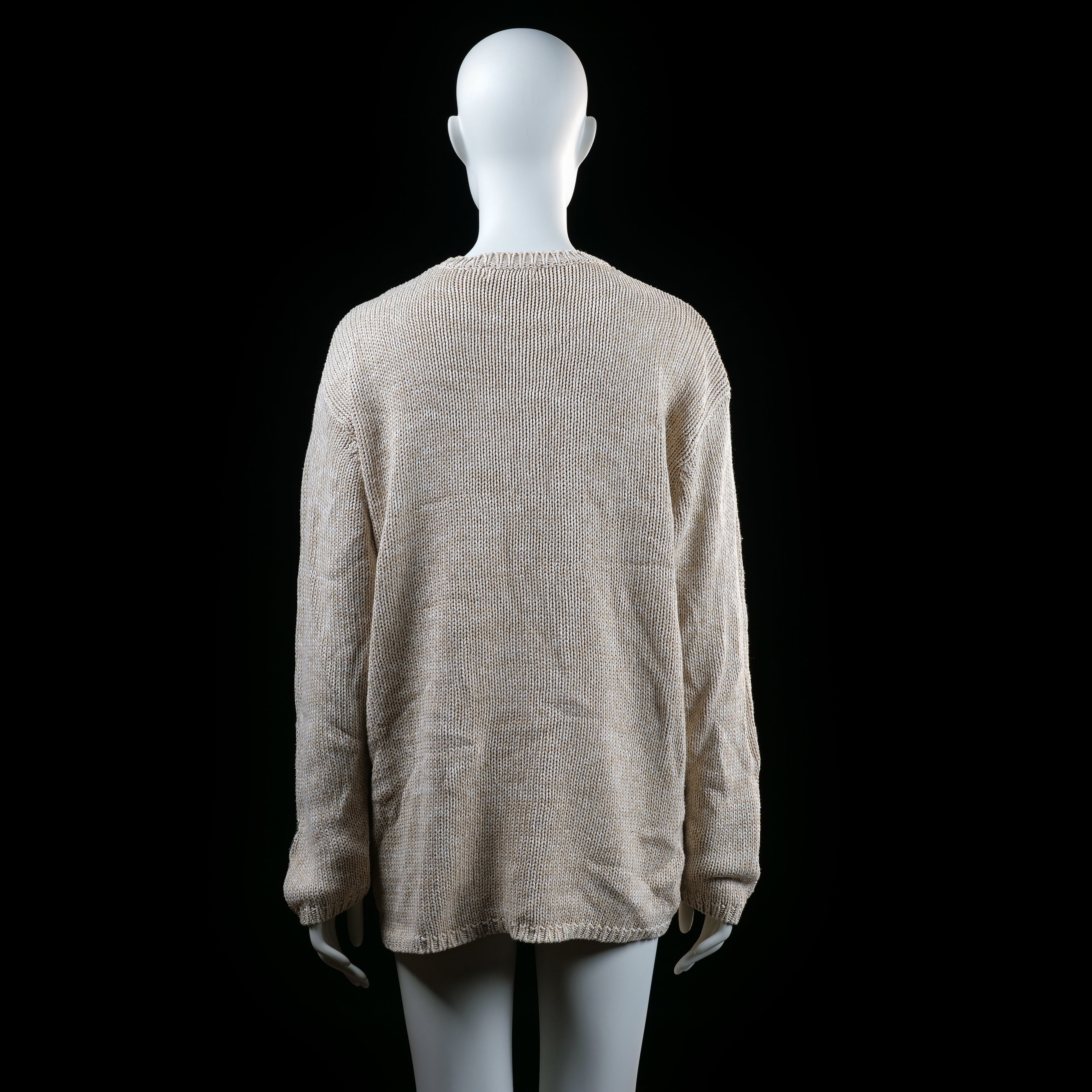 Signature - sweater - Beige - (Storlek: L)