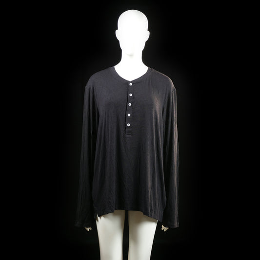 H&M - long-sleeve top - Black - (Storlek: L) - (NEW)