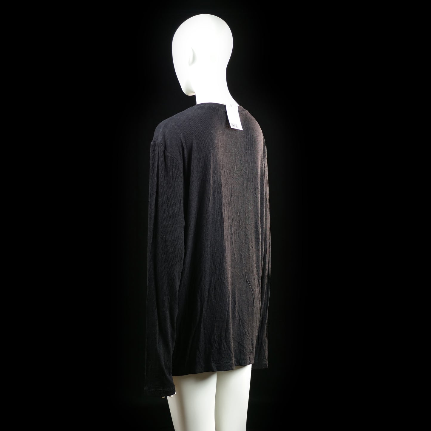 H&M - long-sleeve top - Black - (Storlek: L) - (NEW)