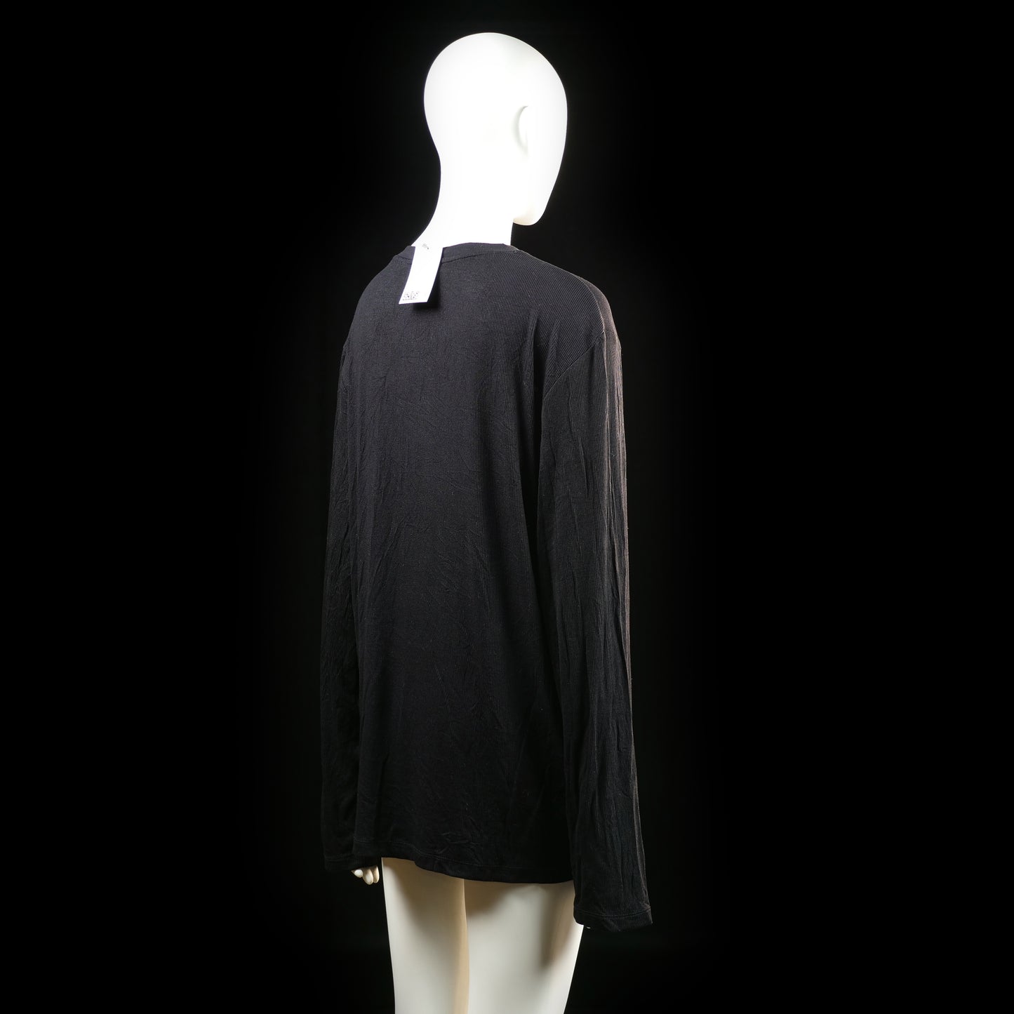 H&M - long-sleeve top - Black - (Storlek: L) - (NEW)
