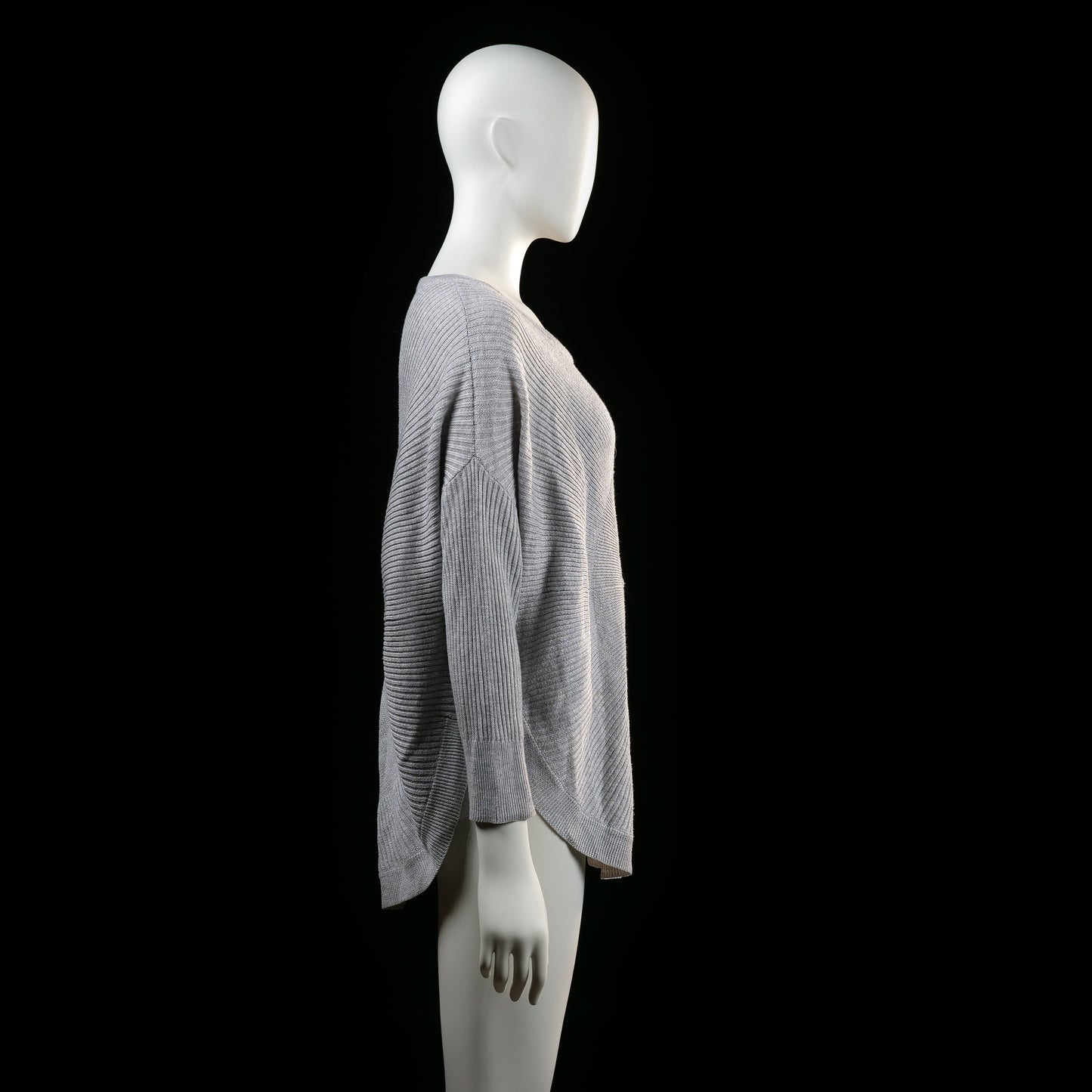 Only - sweater - Light Gray - (Storlek: XL)