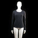 Michelle - long-sleeve top - Black - (Storlek: L)