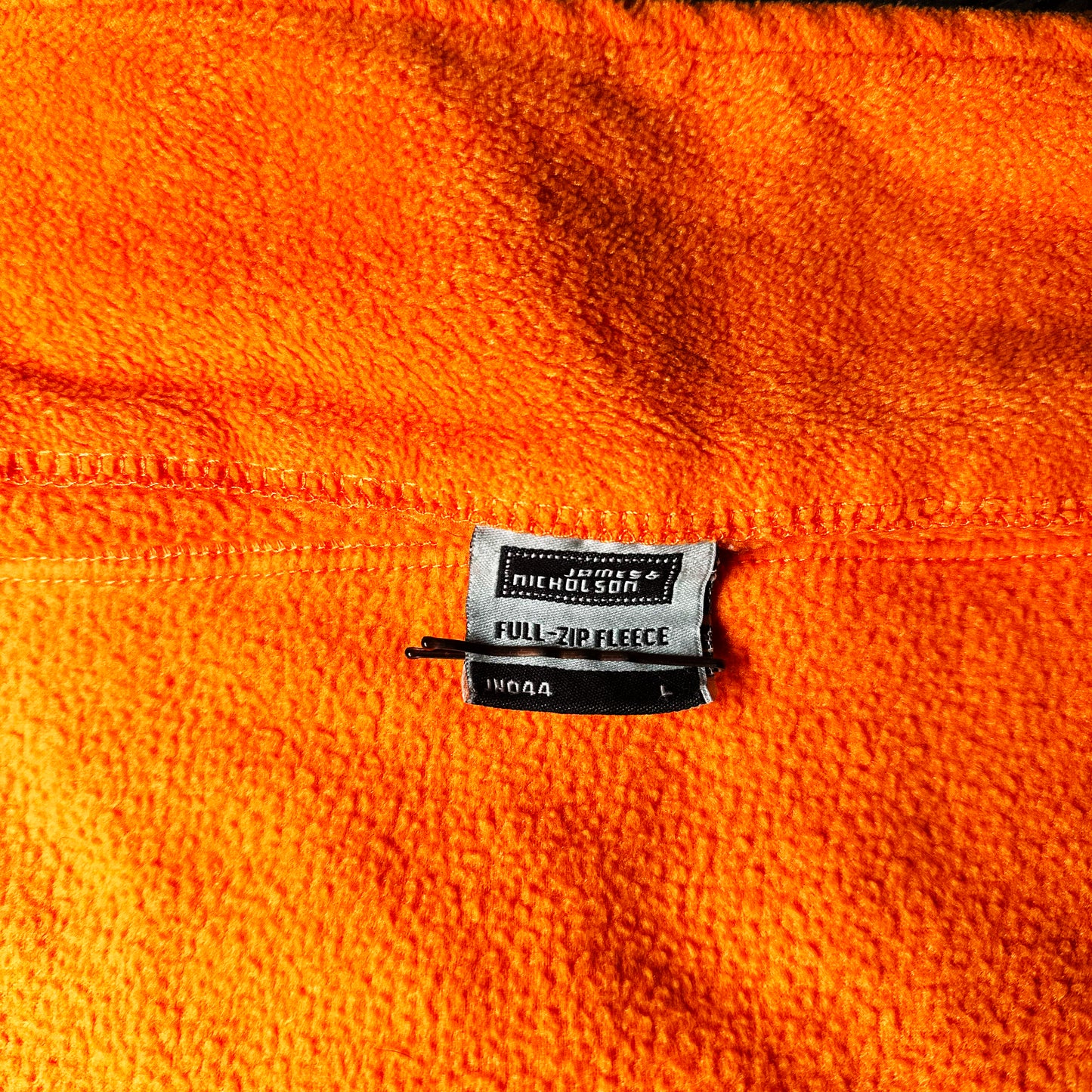 James & Nickolson - fleece jacket - Orange - (Storlek: L)