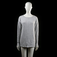 Cubus - long-sleeve top - Light Gray - (Storlek: L)