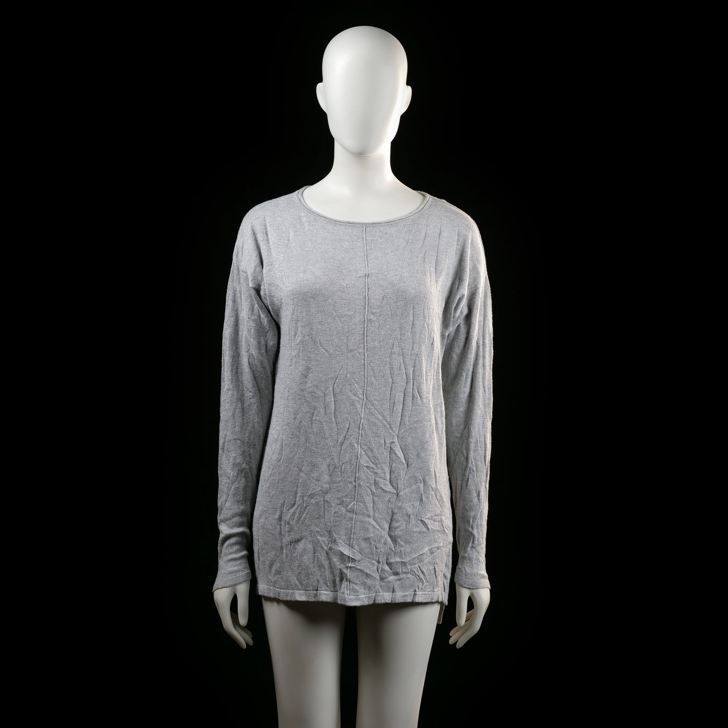 Cubus - long-sleeve top - Light Gray - (Storlek: L)