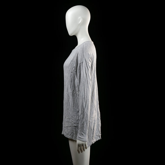 Cubus - long-sleeve top - Light Gray - (Storlek: L)