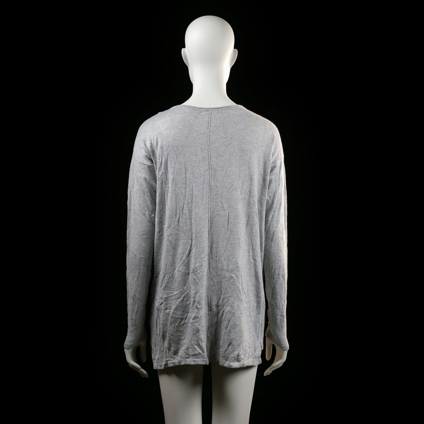 Cubus - long-sleeve top - Light Gray - (Storlek: L)