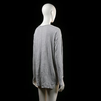 Cubus - long-sleeve top - Light Gray - (Storlek: L)