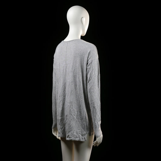 Cubus - long-sleeve top - Light Gray - (Storlek: L)