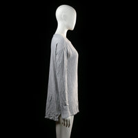 Cubus - long-sleeve top - Light Gray - (Storlek: L)