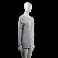 Cubus - long-sleeve top - Light Gray - (Storlek: L)