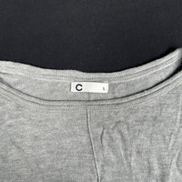 Cubus - long-sleeve top - Light Gray - (Storlek: L)