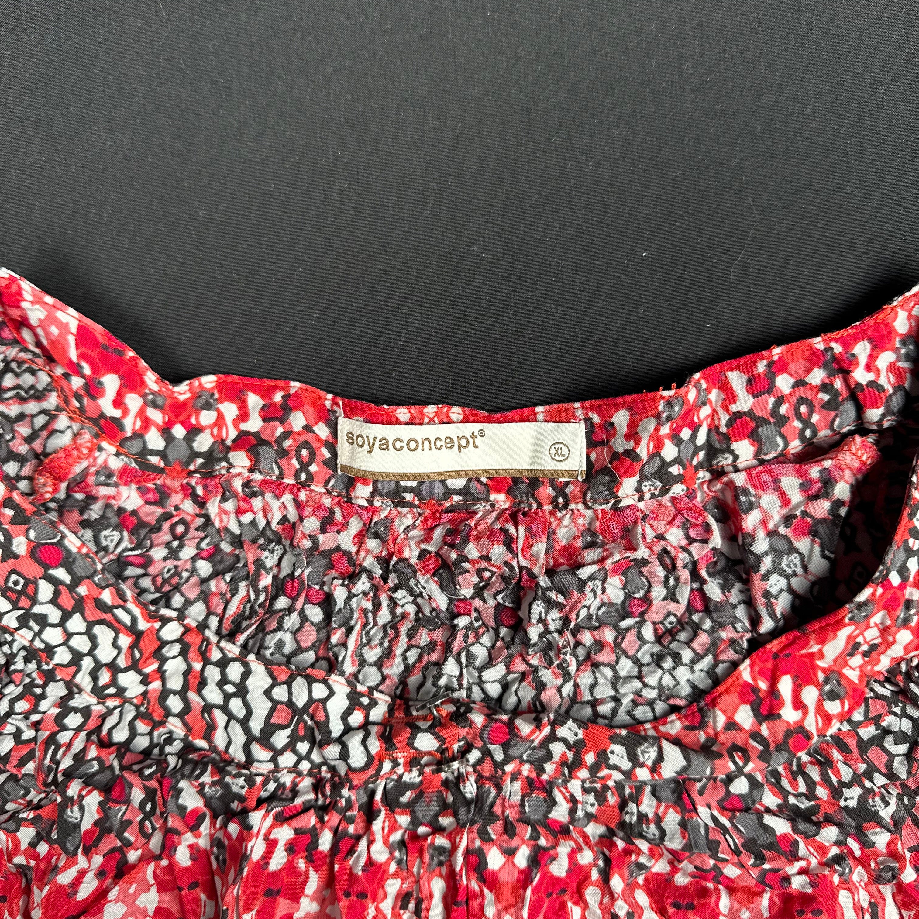 Soya Concept - blouse - MULTICOLORED - (Storlek: XL)