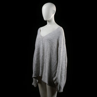H&M - sweater - Light Gray - (Storlek: 3XL)