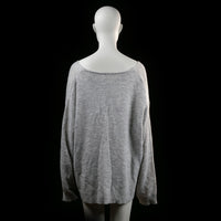 H&M - sweater - Light Gray - (Storlek: 3XL)