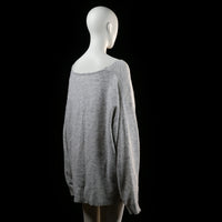 H&M - sweater - Light Gray - (Storlek: 3XL)