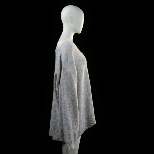 H&M - sweater - Light Gray - (Storlek: 3XL)