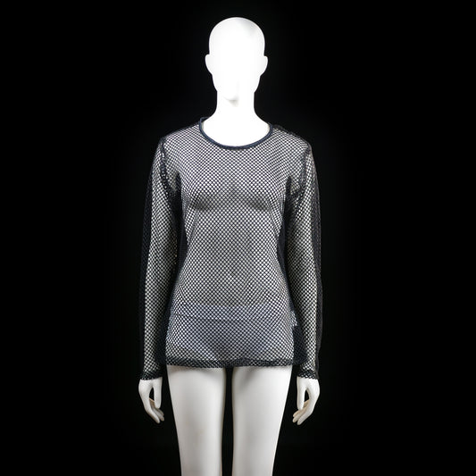 Boland - long-sleeve top - Black - (Storlek: M, L)