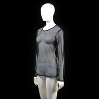 Boland - long-sleeve top - Black - (Storlek: M, L)