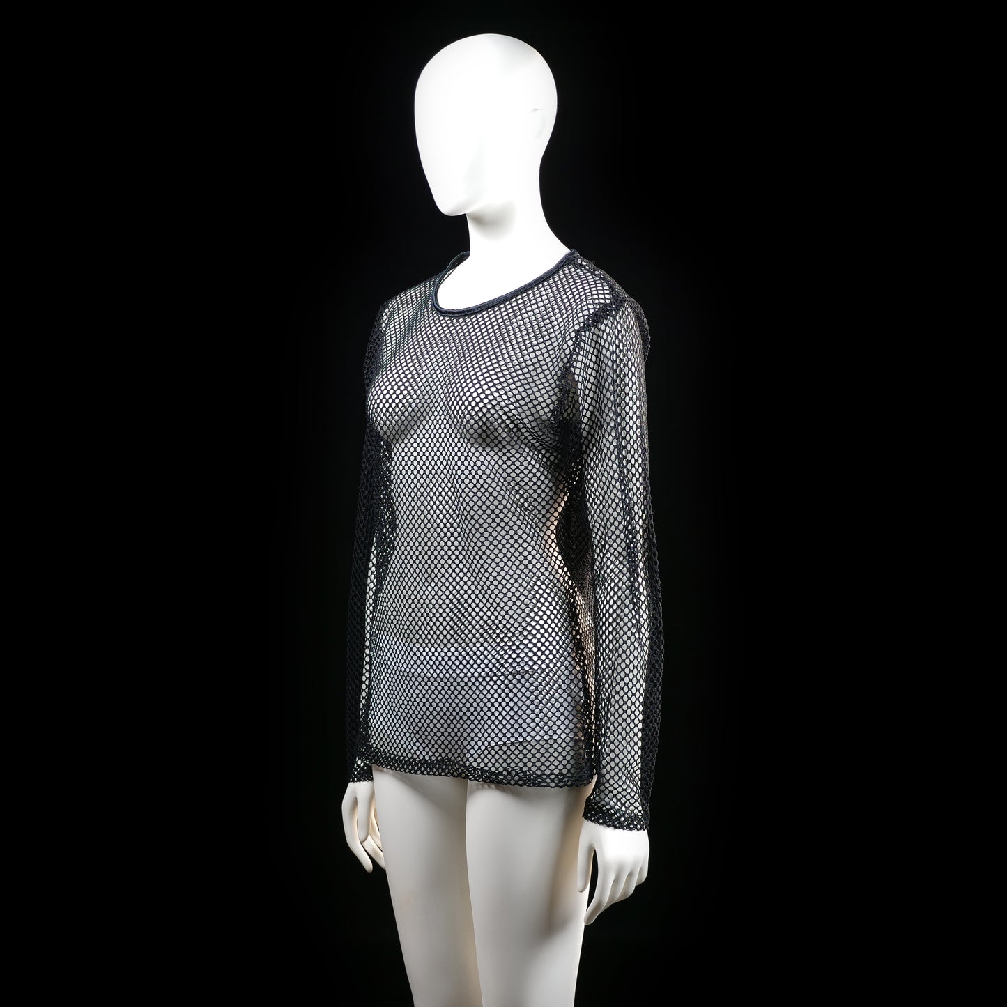 Boland - long-sleeve top - Black - (Storlek: M, L)