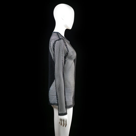 Boland - long-sleeve top - Black - (Storlek: M, L)