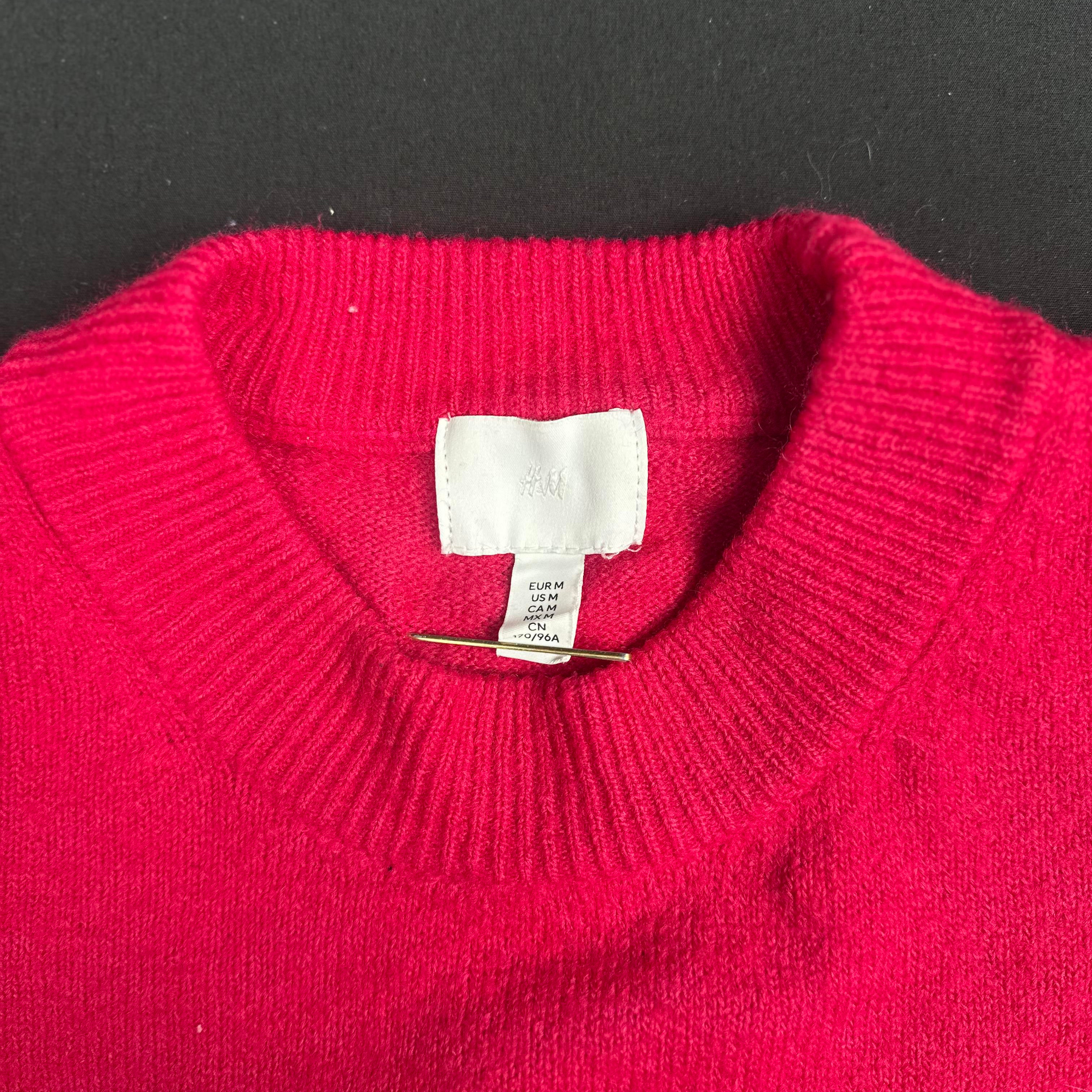 H&M - sweater - Pink - (Storlek: M)