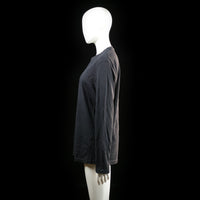 Pier One - long-sleeve top - Black - (Storlek: L)