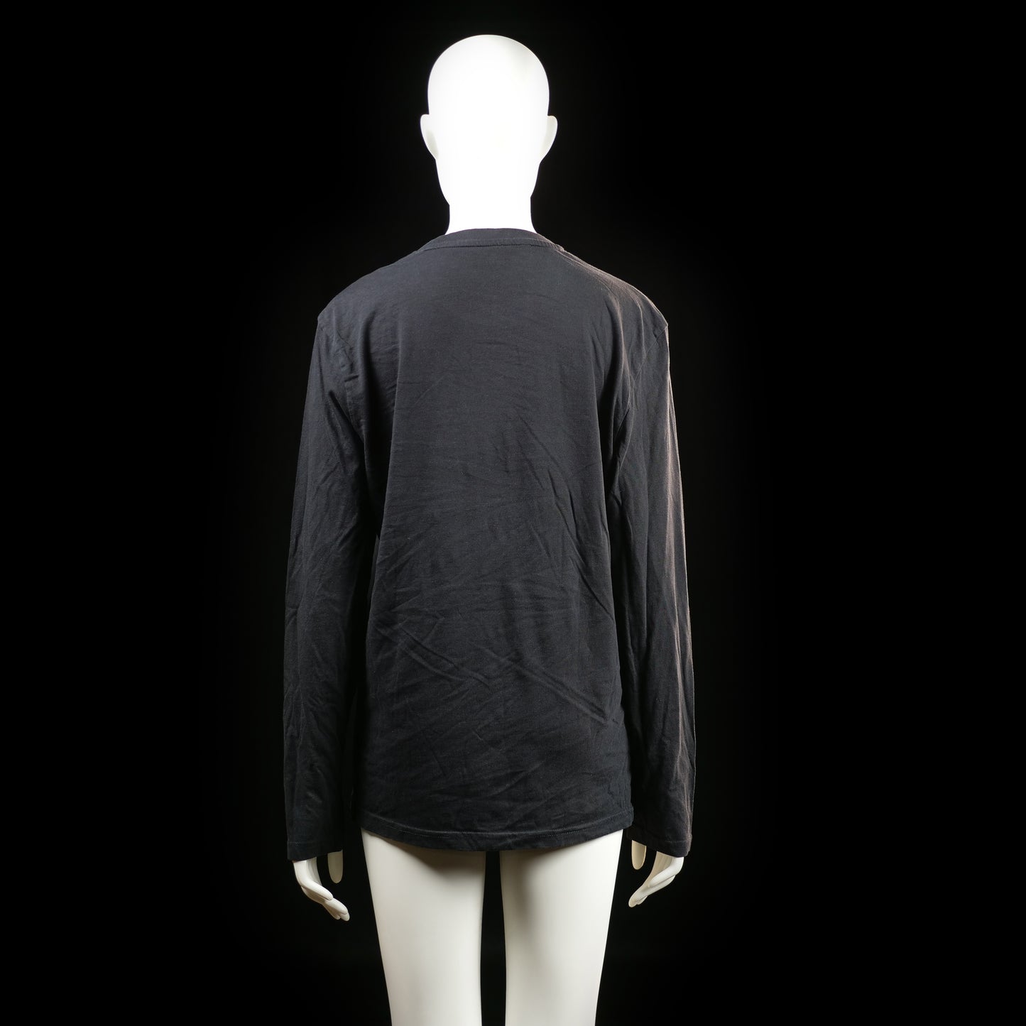 Pier One - long-sleeve top - Black - (Storlek: L)