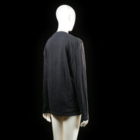 Pier One - long-sleeve top - Black - (Storlek: L)