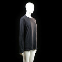 Pier One - long-sleeve top - Black - (Storlek: L)