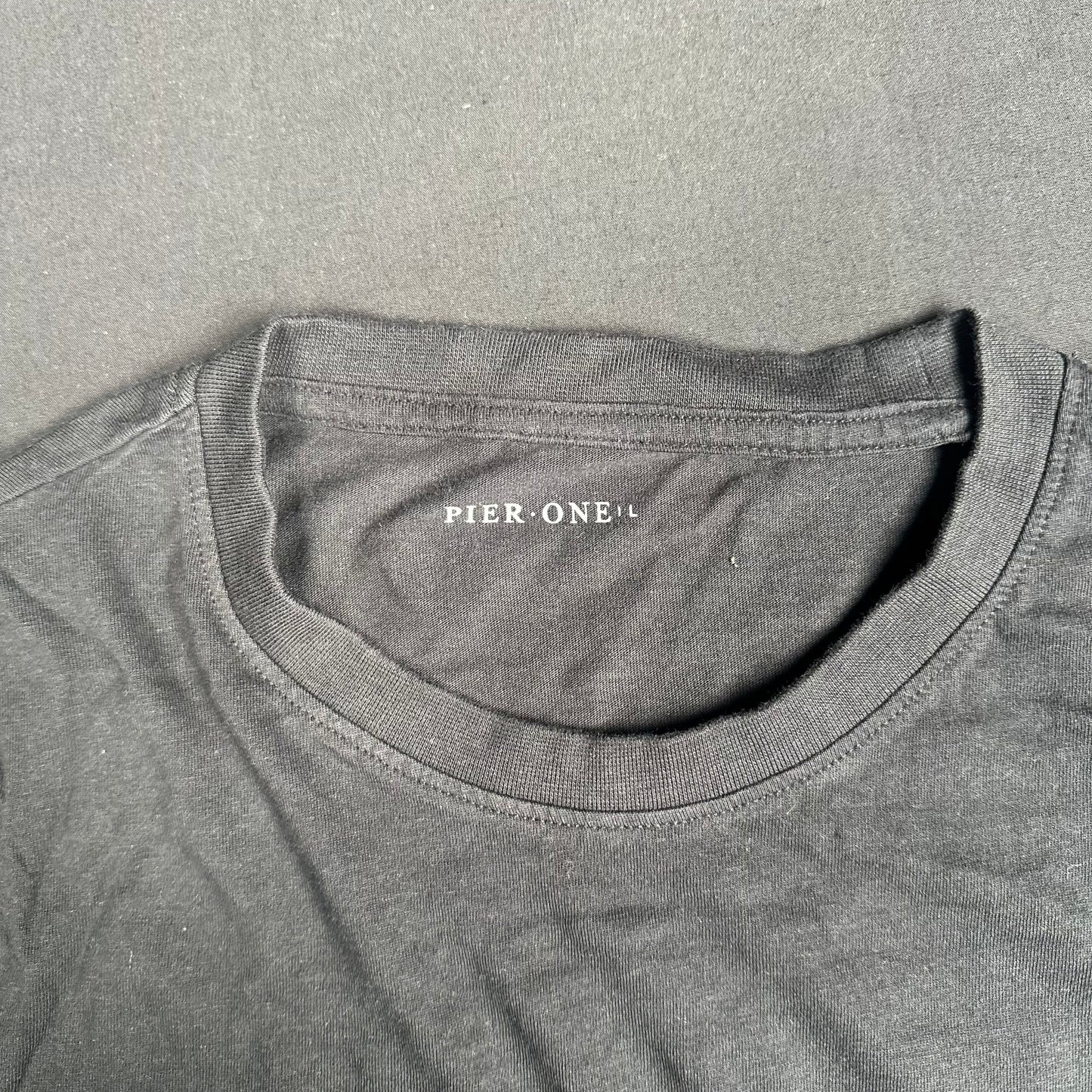 Pier One - long-sleeve top - Black - (Storlek: L)