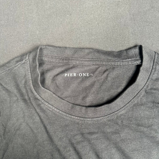 Pier One - long-sleeve top - Black - (Storlek: L)