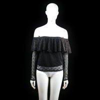 H&M - blouse - Black - (Storlek: L)