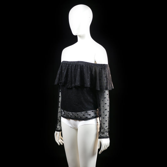 H&M - blouse - Black - (Storlek: L)