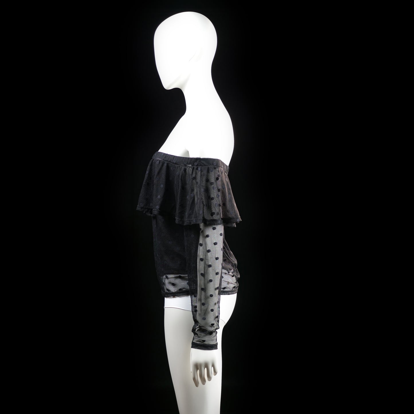 H&M - blouse - Black - (Storlek: L)