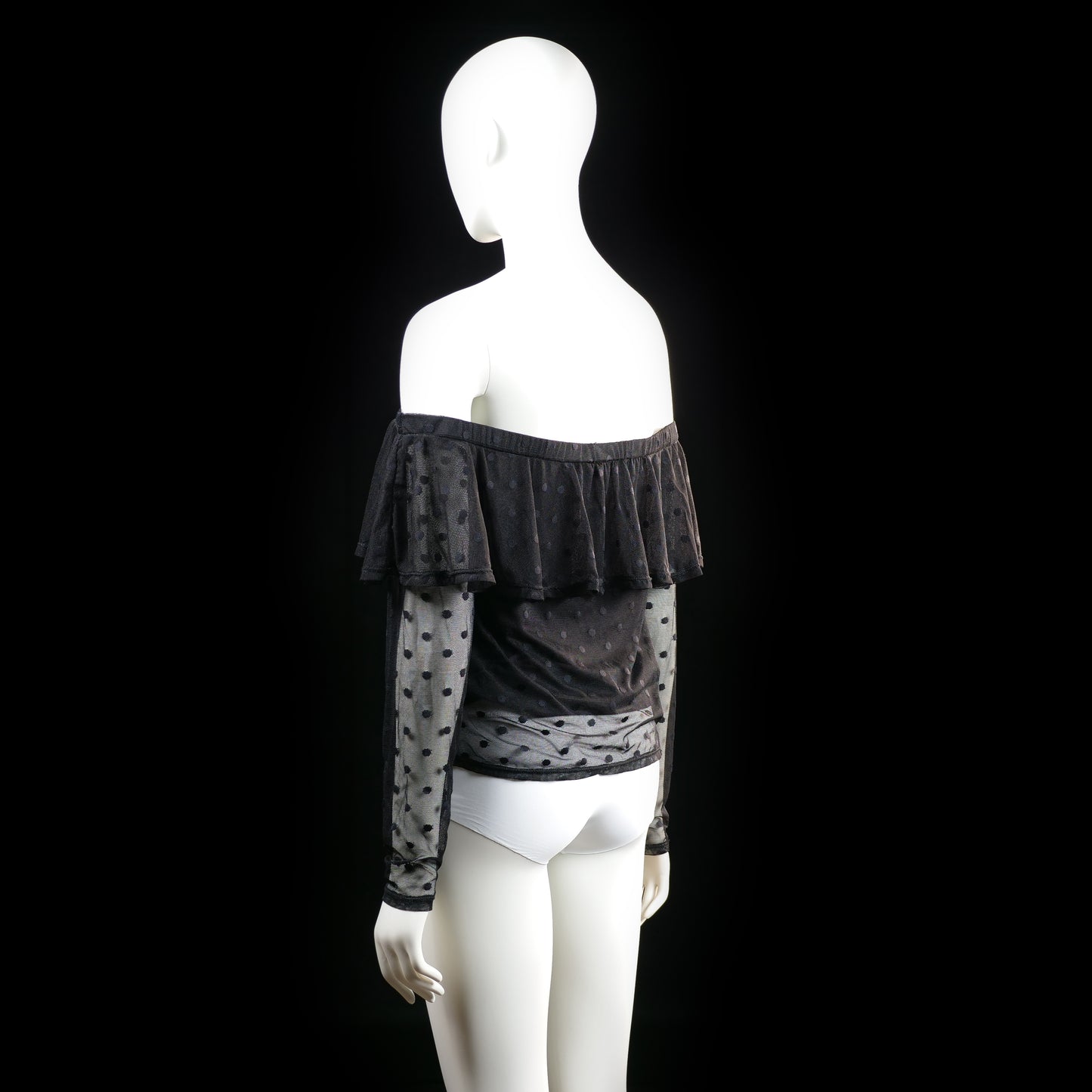 H&M - blouse - Black - (Storlek: L)