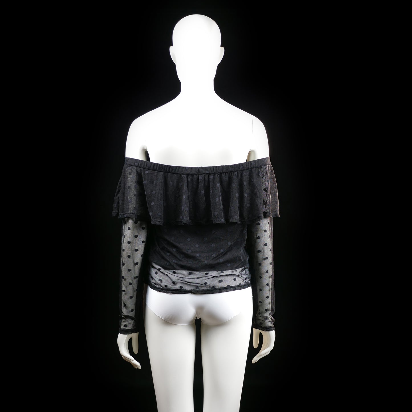 H&M - blouse - Black - (Storlek: L)