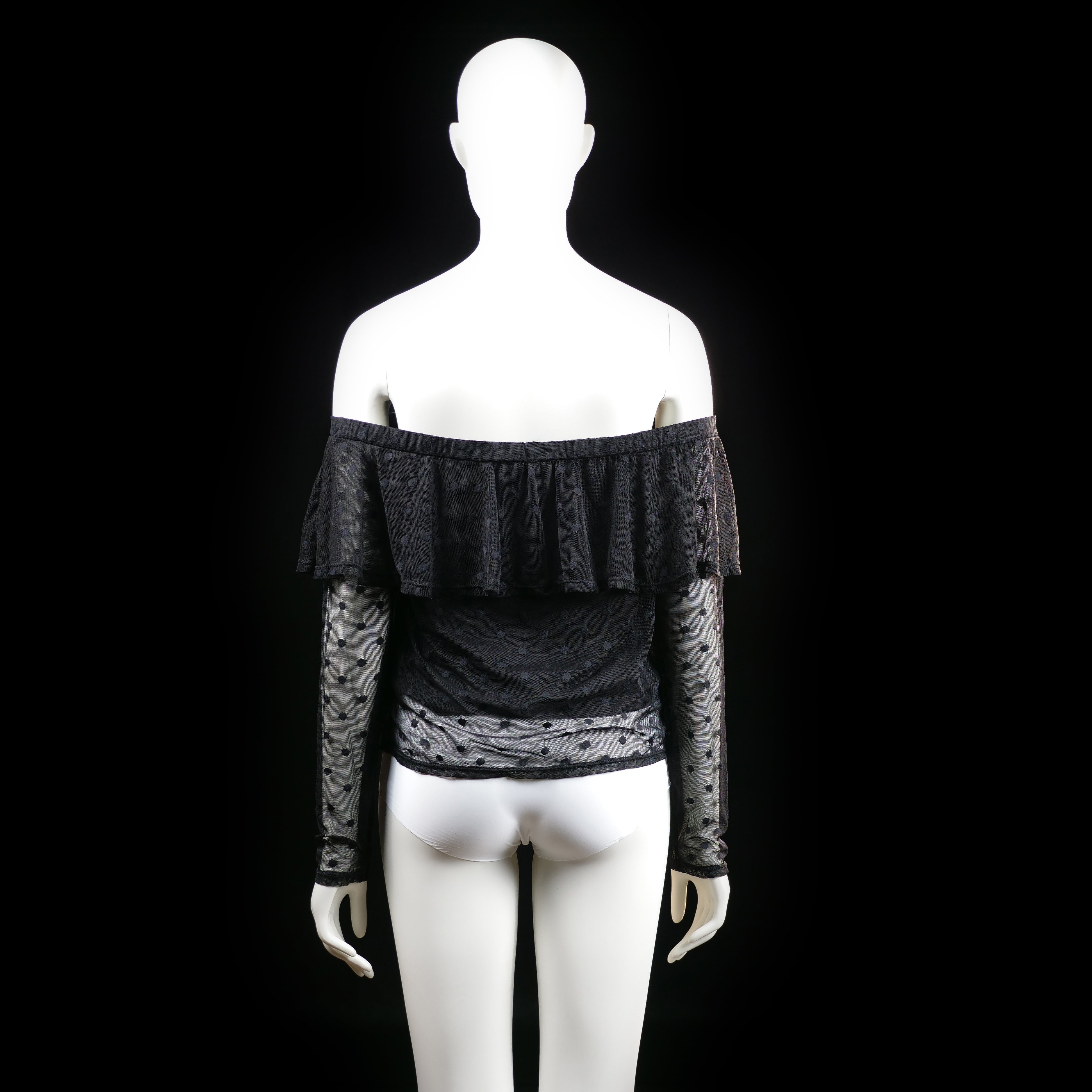 H&M - blouse - Black - (Storlek: L)