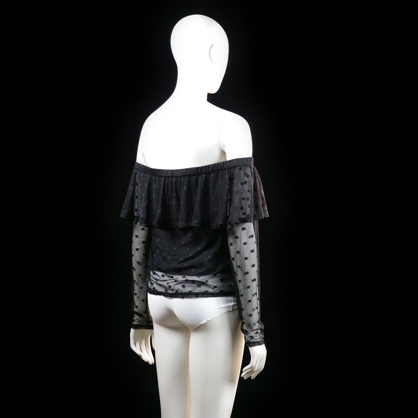 H&M - blouse - Black - (Storlek: L)