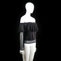H&M - blouse - Black - (Storlek: L)