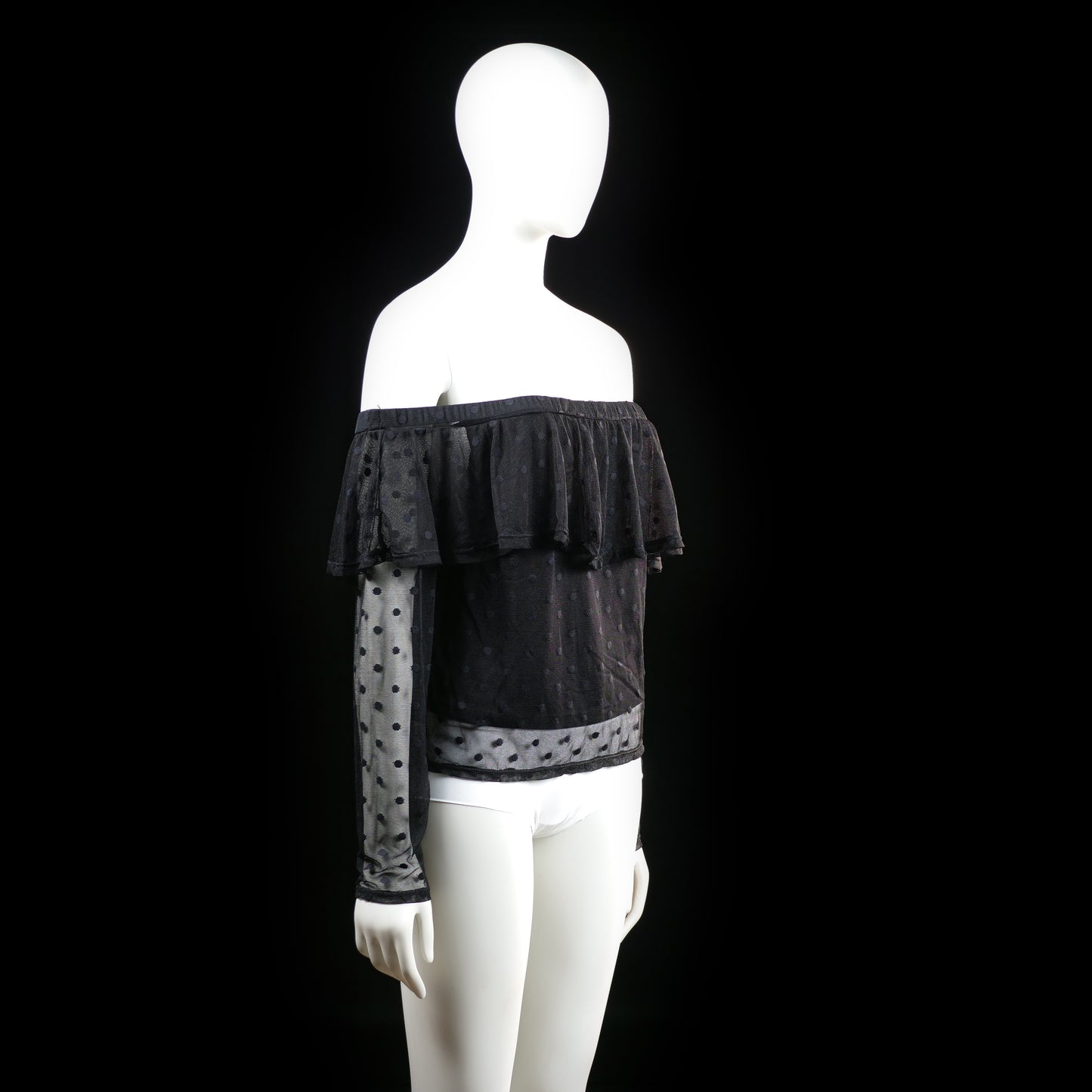 H&M - blouse - Black - (Storlek: L)