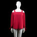 Ovs - blouse - Red - (Storlek: 38)