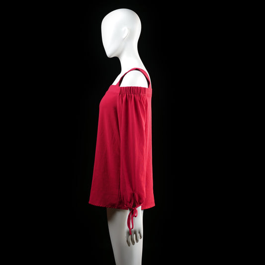 Ovs - blouse - Red - (Storlek: 38)