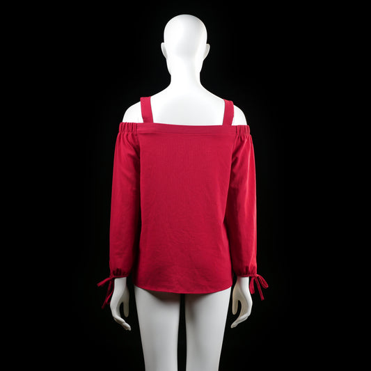 Ovs - blouse - Red - (Storlek: 38)